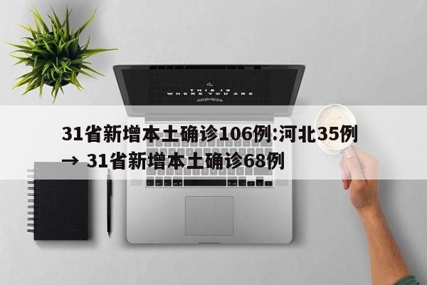 31省新增本土确诊106例:河北35例 → 31省新增本土确诊68例