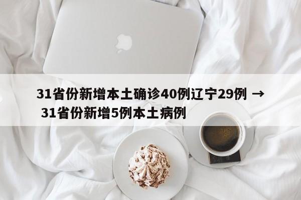 31省份新增本土确诊40例辽宁29例 → 31省份新增5例本土病例