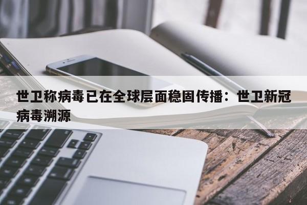世卫称病毒已在全球层面稳固传播:世卫新冠病毒溯源