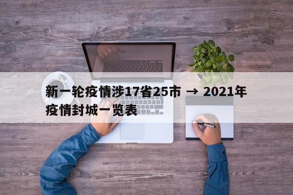 新一轮疫情涉17省25市 → 2021年疫情封城一览表